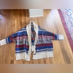 Cozy colorful sweater